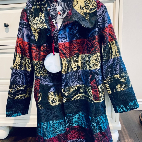 Desigual Abrig Revolutions Women’s Spring Coat size 38 EUR - Picture 1 of 6